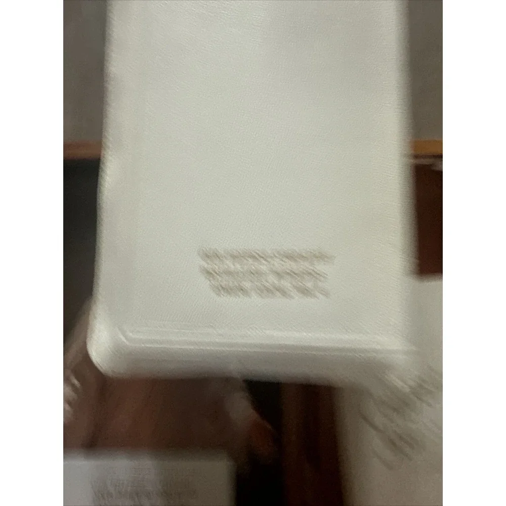 Vtg 1958 Cedar Wood Bible‎ Box White Holy Bible Distillery Workers LOCAL UNION 4